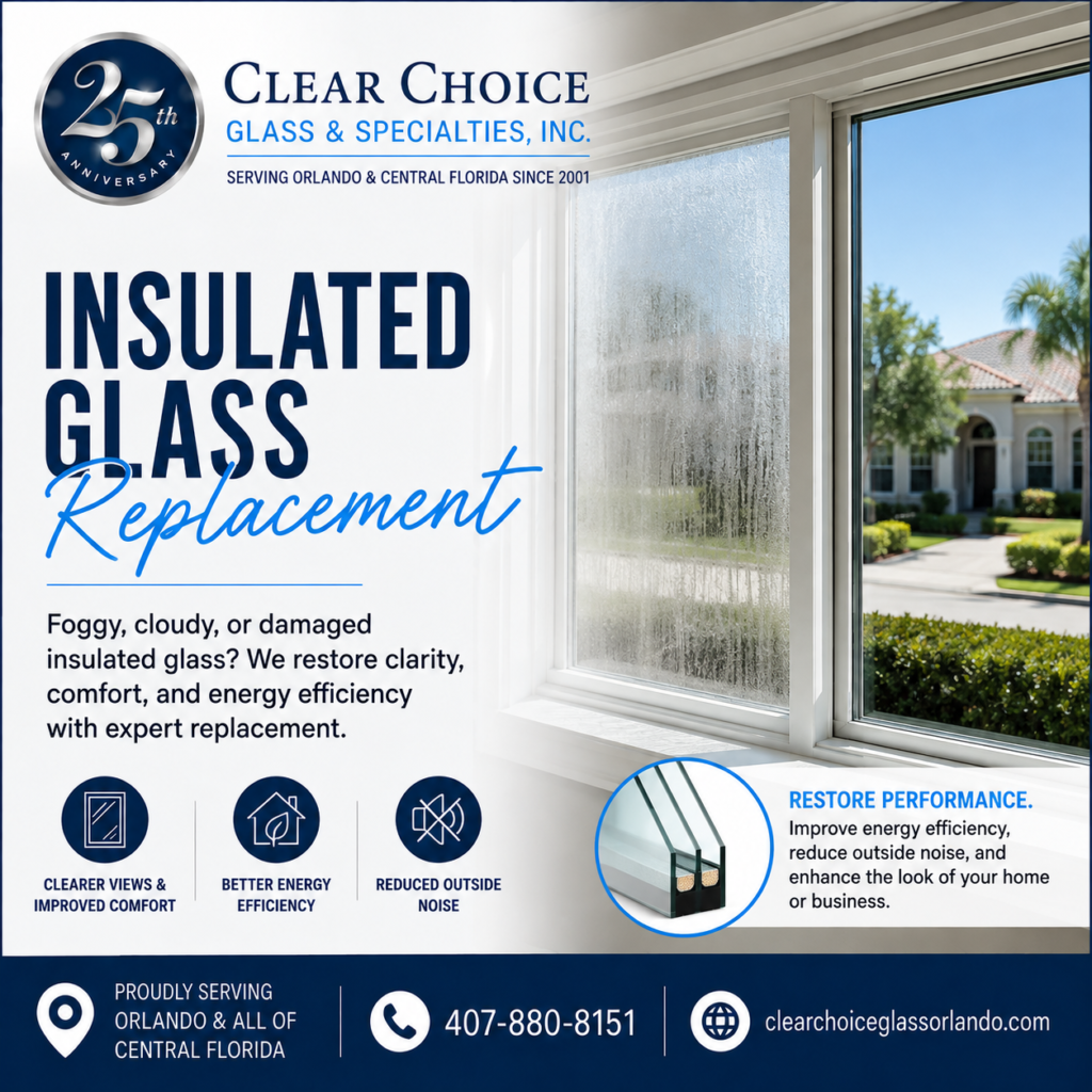 Orlando Insulated Glass Replacement