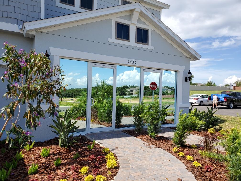 reflective glass entryway Orlando